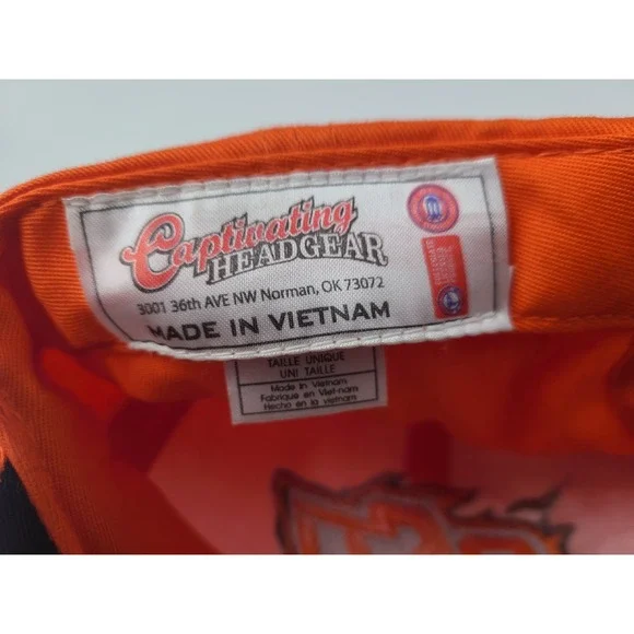 Oklahoma State University Cowboys Flames Captivating Headgear Adjustable Hat Cap - Picture 13 of 14